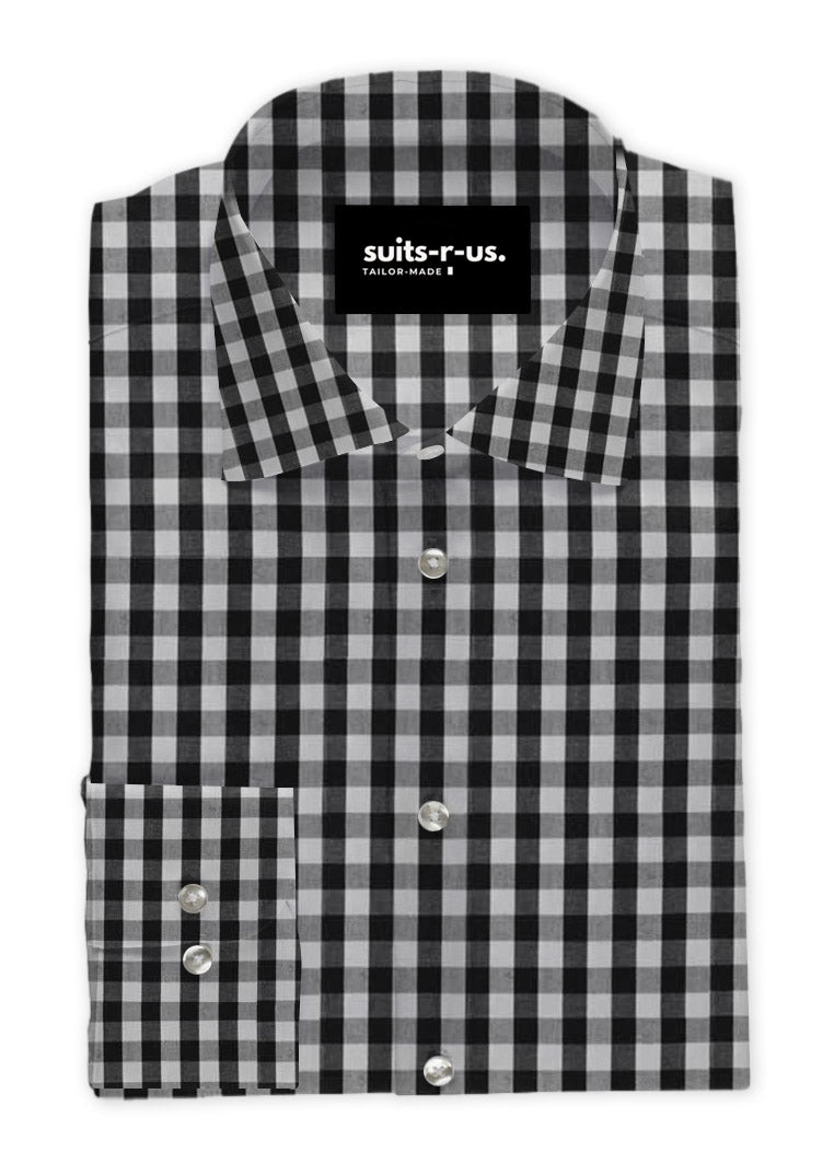 Black Check Shirt