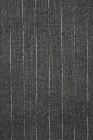 Traje gris claro de rayas finas – SUITS-R-US